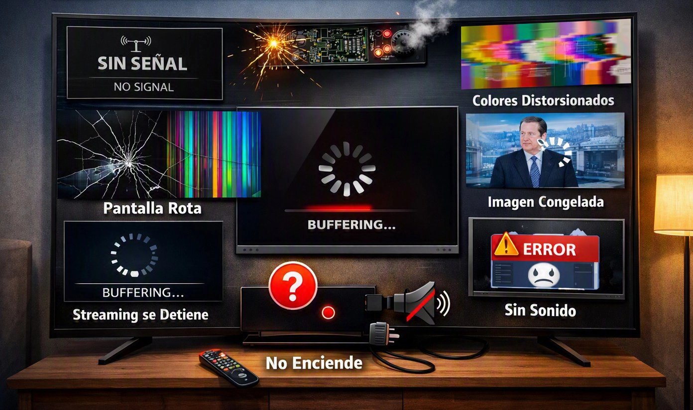 Fallas comunes de los smartvs